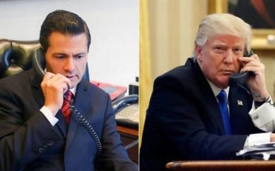 Peña y Trump