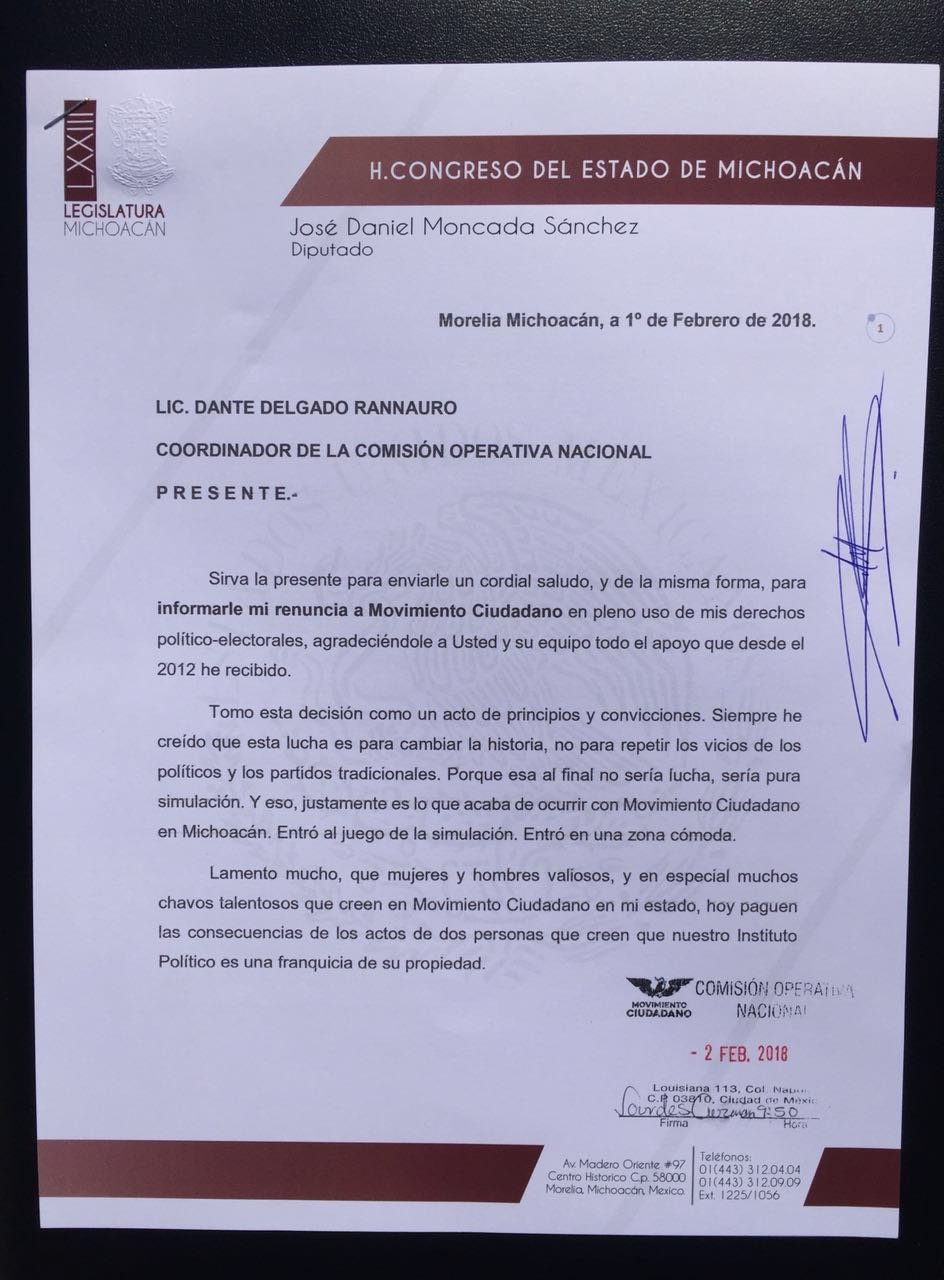 renuncia