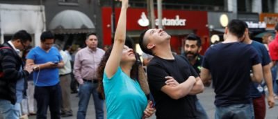 tremor in Mexico City