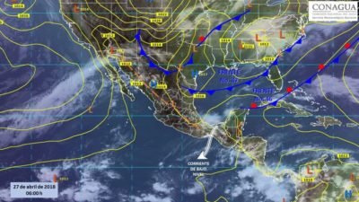 mapa-con-el-pronostico-del-clima-para-27-de-abril
