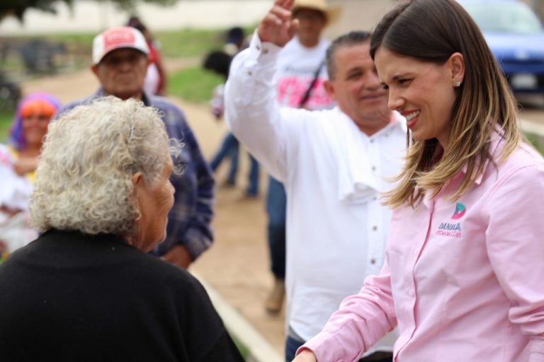 Daniela de los Santos Torres. Recorrido por Tenencias y Comunidades de Morelia. 20 de mayo 2
