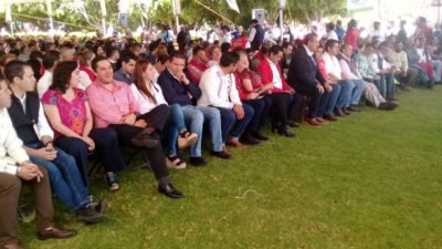 Por su parte,Osorio Chong dijo que el actual gobierno no puede ya justificarse sólo culpando al pasado. Foto: Xóchitl Ruiz