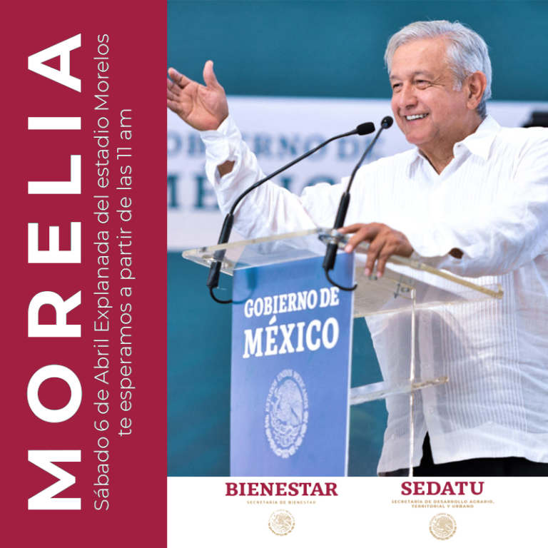 AMLO en Michoacan