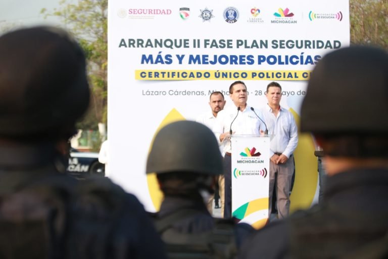 silvano plan seguridad Michoacan