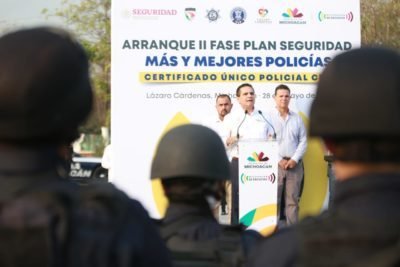 silvano plan seguridad Michoacan