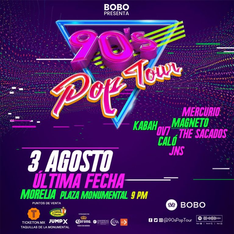 Gira del adios 90 tour pops
