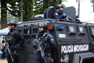 Policía-Michoacán