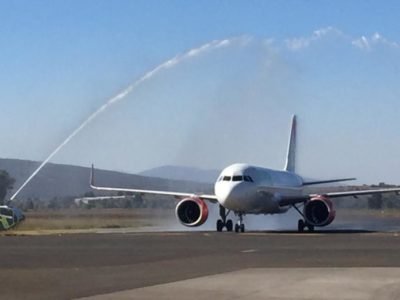 ruta aerea nueva