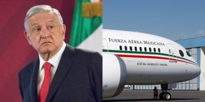 regresa el avion AMlO