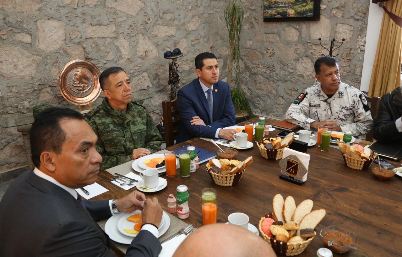 Mesa de seguridad Morelia
