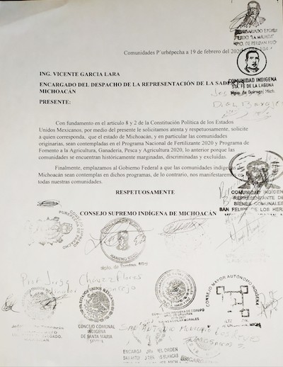 indigenas abandonados