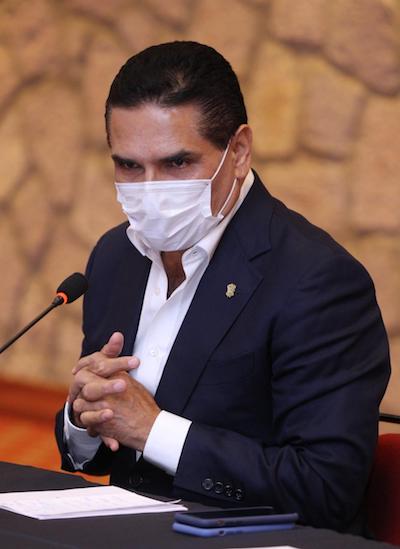Silvano Aureoles  reunión de gabinete