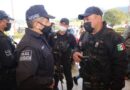 Desplegan actividades policiales en la región Zinápecuaro-Hidalgo para garantizar seguridad en la zona.