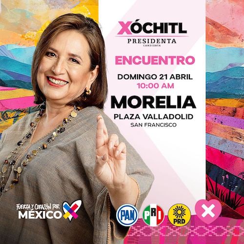 Xochitl en Morelia