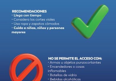 Gobierno de Morelia informa objetos prohibidos y recomendaciones para concierto de aniversario