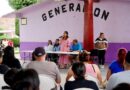 Mónica Valdez visita y apoya a primaria Wenceslao Victoria