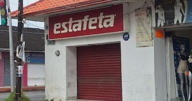 Amantes de lo ajeno roban establecimiento de una paquetería.