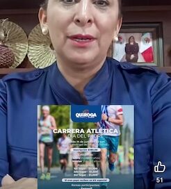 Alma Mireya González invita a celebrar el Día del Padre y participar en carrera atlética el próximo sábado
