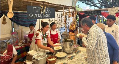 Cocineras Tradicionales michoacanas llevan su sabor a foro mundial de gastronomía: Sectur
