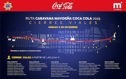 Morelia lista para recibir la Caravana Coca-Cola