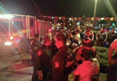 Explosión de un cohete dejo tres peregrinos lesionados en la zona centro de Morelia.