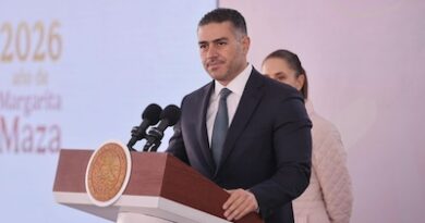 Golpe a la extorsión en Michoacán; reporta Harfuch disminución del 13.8 %