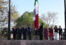 Encabeza Alfonso Martínez, ceremonia de Izamiento y celebración del Día de la Bandera