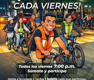 Impulsa Alma Mireya González Sánchez las rodadas familiares para fortalecer la convivencia en Quiroga