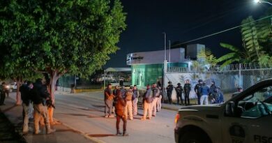 Sujetos armados atacan a balazos el banco «Bienestar» en Tarímbaro, dejando daños materiales.