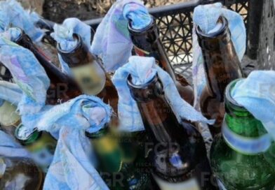 Vinculan a mujer por arrojar bombas molotov contra unidades de la GN, el pasado 22 de febrero.