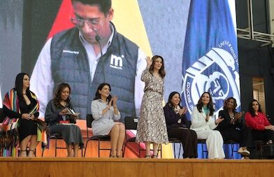 Cuando las mujeres caminan juntas, todo es posible: Paola Delgadillo