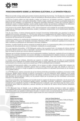 PRD posicionamiento