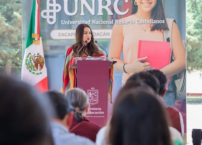 Zacapu hace historia, llega universidad gratuita y transforma el futuro de toda una generación: Mónica Valdez