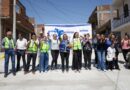 Inaugura Alma Mireya González Sánchez obras en la calle Agustín Melgar en colonia Altamirano