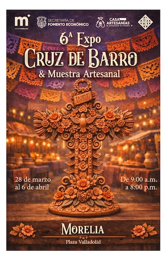Cruz de barro Morelia
