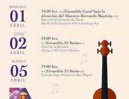 SeCultura Morelia invita a las actividades culturales de Semana Santa