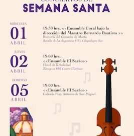SeCultura Morelia invita a las actividades culturales de Semana Santa