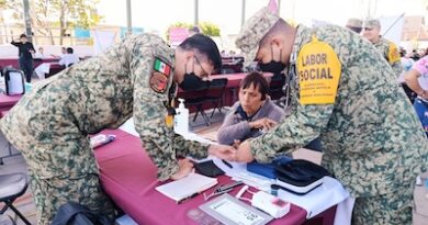 Ejército Mexicano y Guardia Nacional realizan actividades de Labor Social en Uruapan.