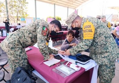 Ejército Mexicano y Guardia Nacional realizan actividades de Labor Social en Uruapan.