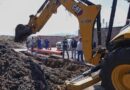 Adolfo Torres recorre obra sanitaria en colonia Lago I