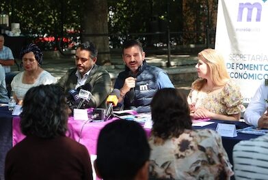 Gobierno de Morelia promueve la construcción de paz y recuperación económica: Yankel Benítez