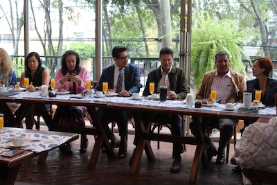 Se presenta Consejo Empresarial y de Profesionistas de México ante Alfonso Martínez