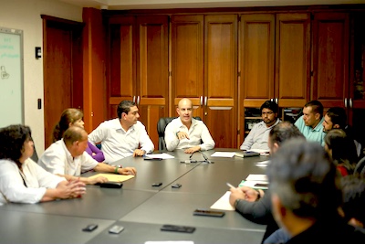 Adolfo Torres sostuvo reunión de trabajo con las colonias Primo Tapia, Pino Suárez e Ilustres Novohispanos