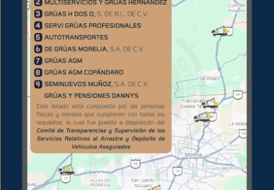 FGE publica padrón oficial de grúas autorizadas para dar certeza y evitar abusos en el arrastre y resguardo vehicular