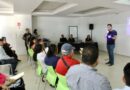Yankel Benítez promueve capacitación Punto Naranja en Sector República
