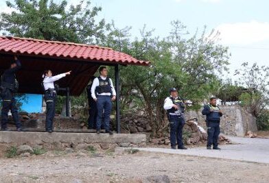 Refuerza a policía de Morelia presencia en comunidades rurales..
