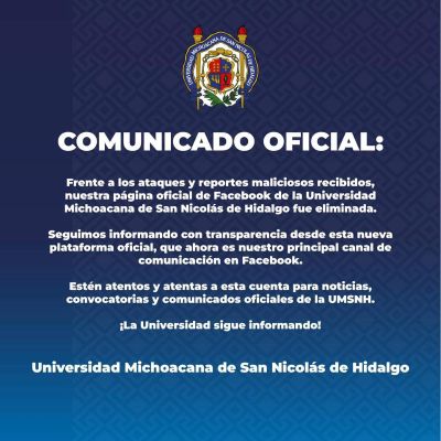 Plataformas de la UMSNH han sufrido ataques cibernéticos