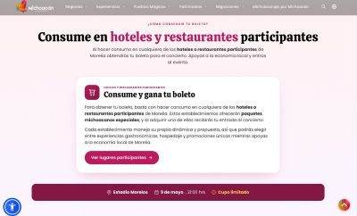 ¡El regalo ideal para mamá! Obtén tus boletos para El Buki consumiendo en hoteles y restaurantes