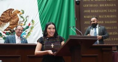 Congreso de Michoacán envía al Congreso de la Unión reforma de Adriana Campos contra explotación laboral y reclutamiento engañoso