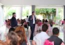 Alfonso Martínez Alcázar felicita a madres trabajadoras del Sindicato de Limpia y del Ooapas